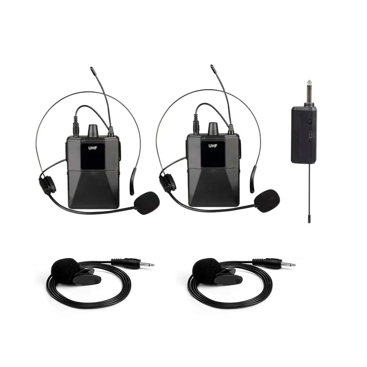 Miniatura 7 de Micrófonos Inalámbricos Dual UHF DX-200H